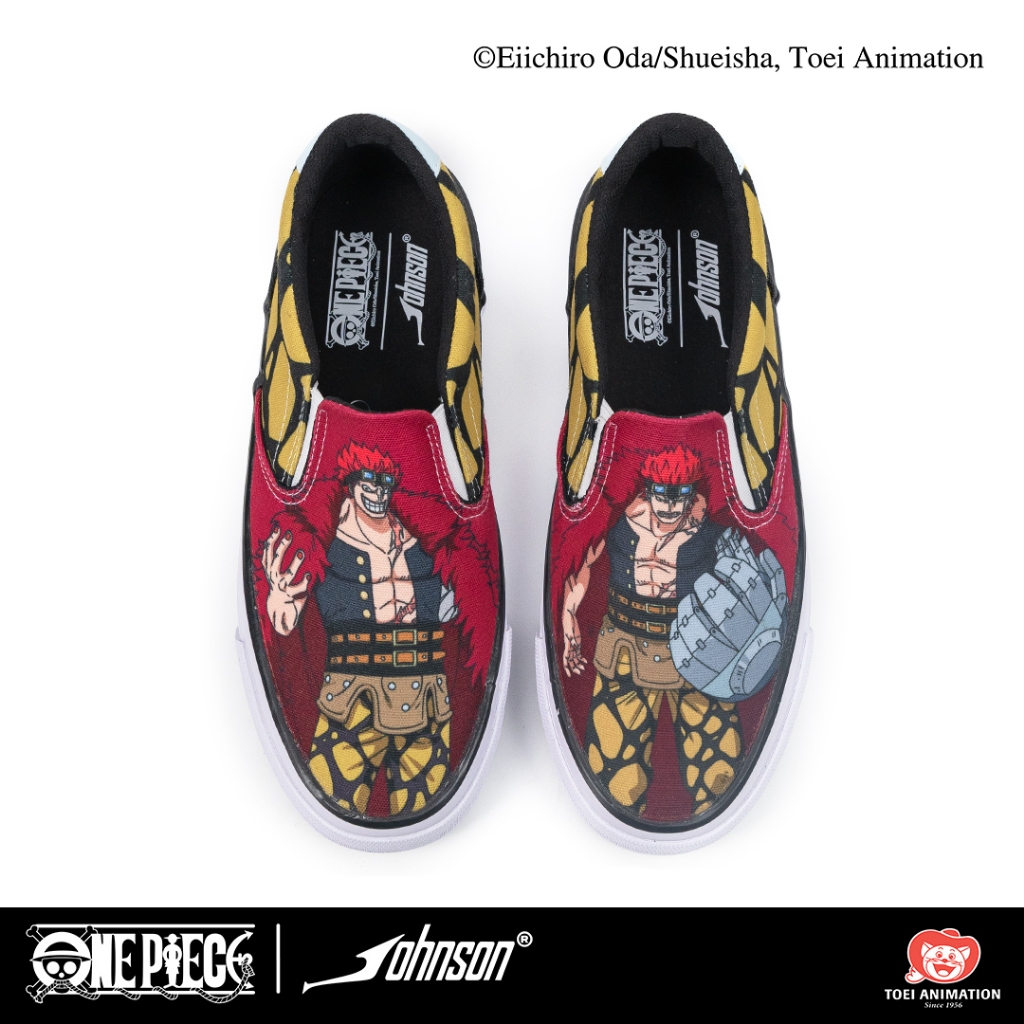 SEPATU SLIP ON JOHNSON X ONE PIECE - KID