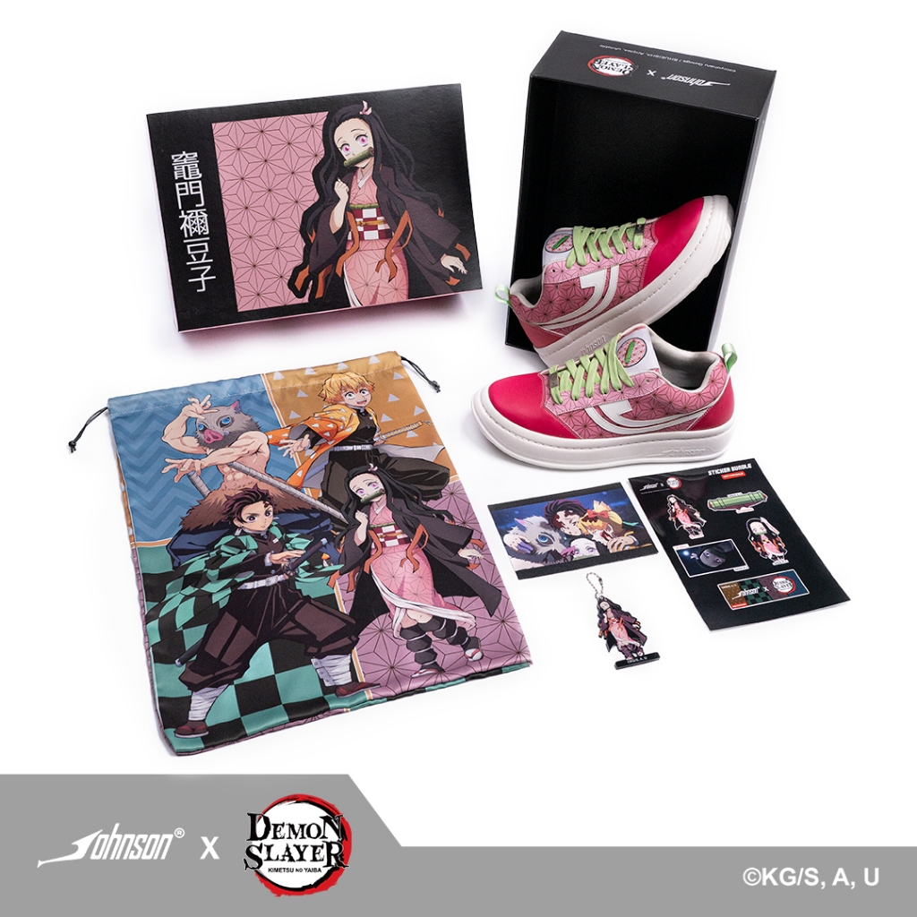SEPATU SNEAKERS JOHNSON X DEMON SLAYER - NEZUKO