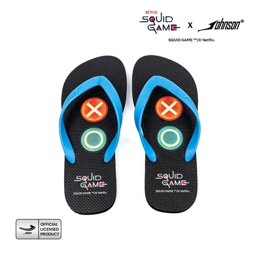 Image of SANDAL JEPIT JOHNSON X SQUID GAME DESIGN 1 | FLIP FLOP