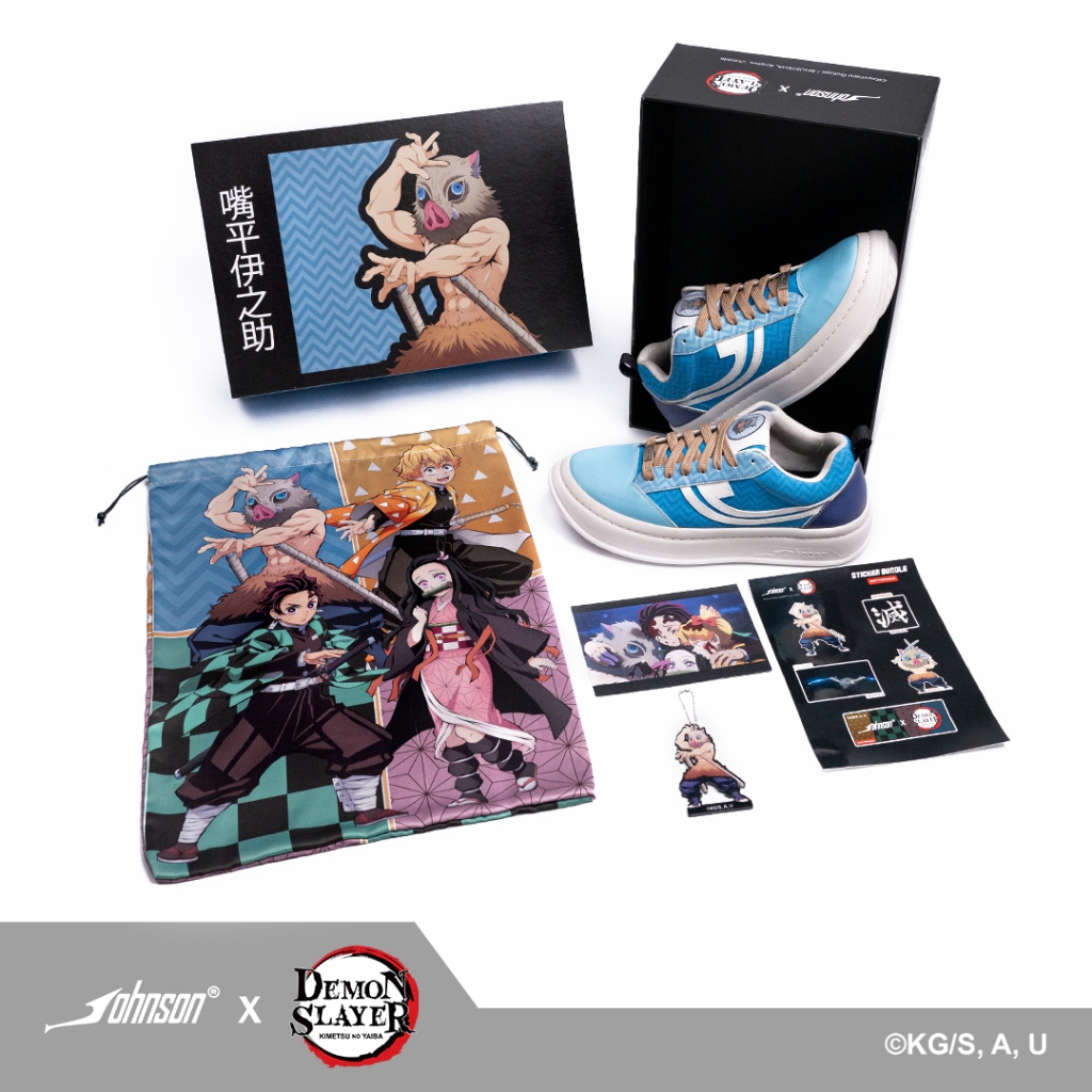 SEPATU SNEAKERS JOHNSON X DEMON SLAYER - INOSUKE