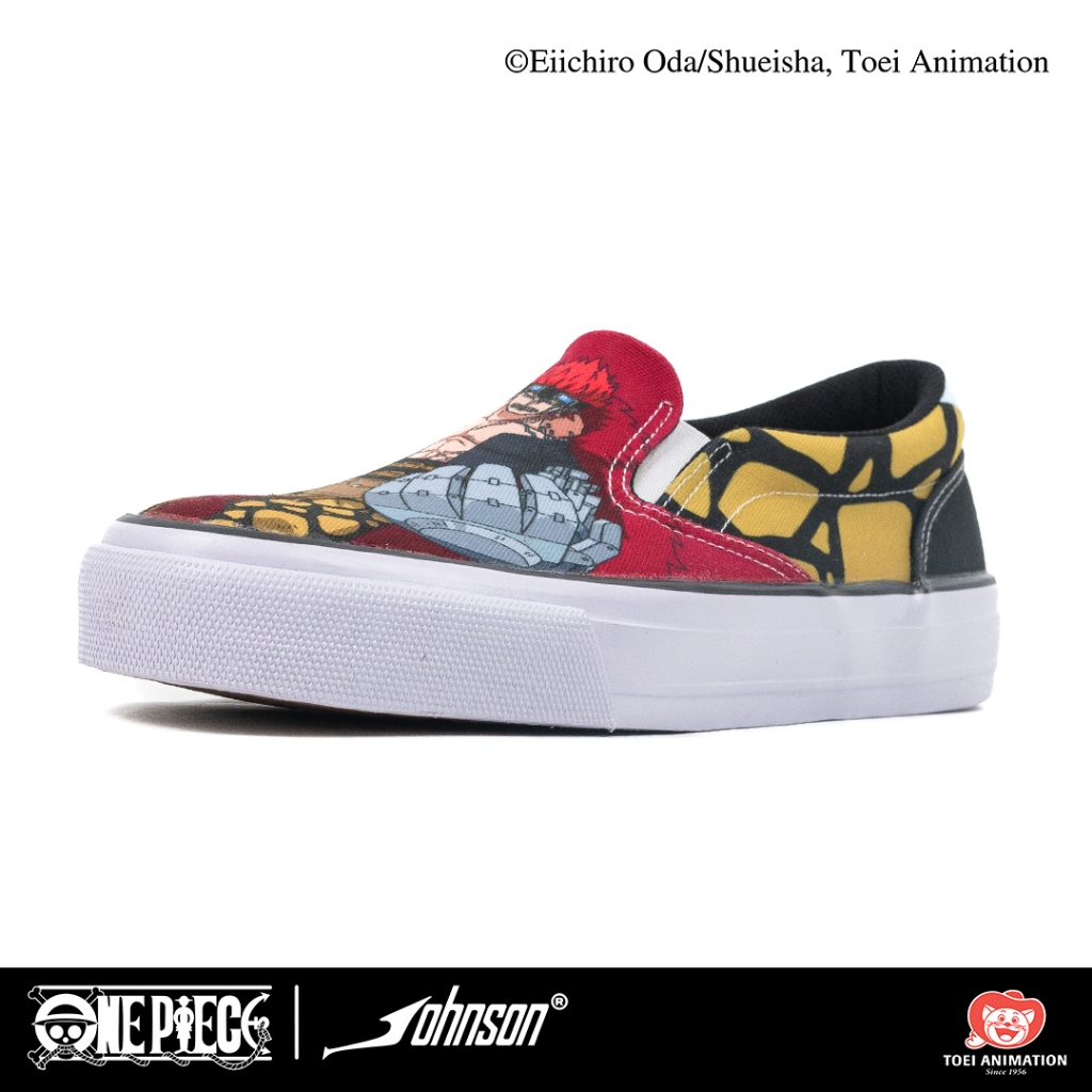 SEPATU SLIP ON JOHNSON X ONE PIECE - KID