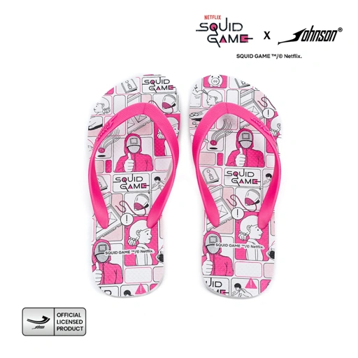 Image of SANDAL JEPIT JOHNSON X SQUID GAME DESIGN 5 | FLIP FLOP