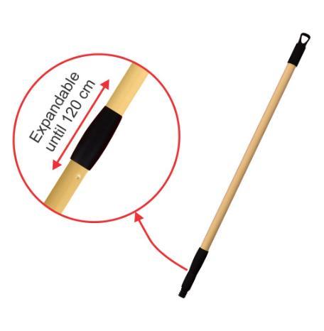 Tongkat pel CleanMatic Telescopic Handle Universal 120 cm 170104