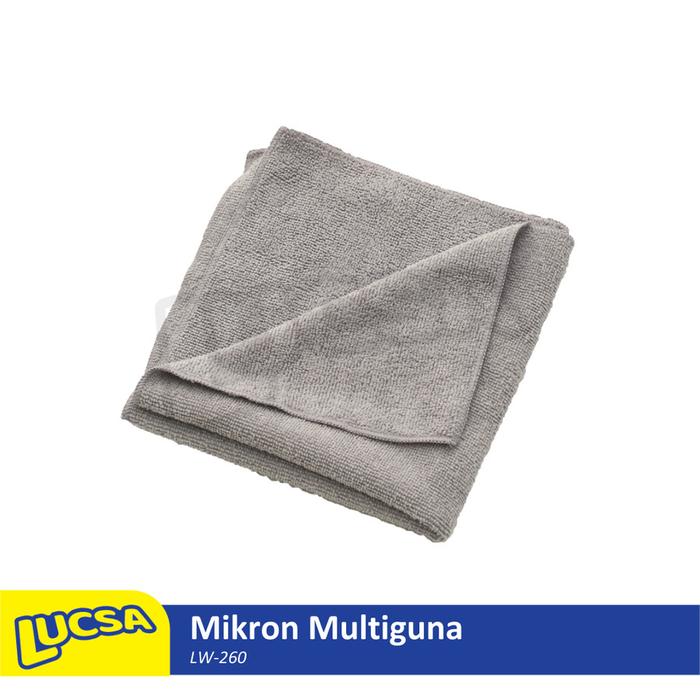Kain Lap Microfiber Serbaguna Lap 30x40cm Lucsa MIkron LW-260