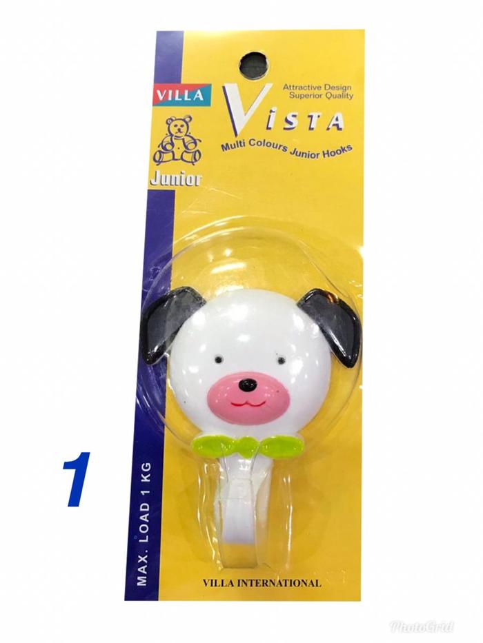 Villa Vista Animal Hook 1628 Gantungan baju Animasi Tempel 2201-1628
