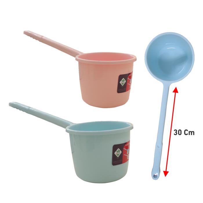 Gayung gagang panjang plastik industrial Scooop Cleanmatic 200078
