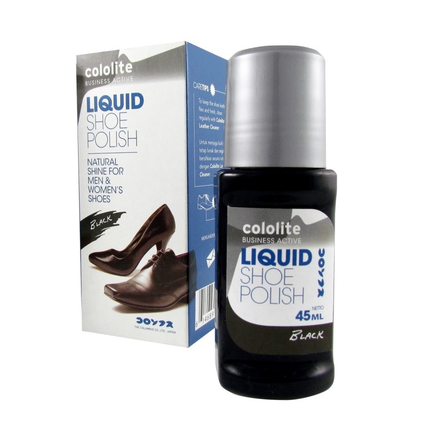 Semir Sepatu Cair 45ml Liquid Shoe Polish Premium Cololite 1201-0001