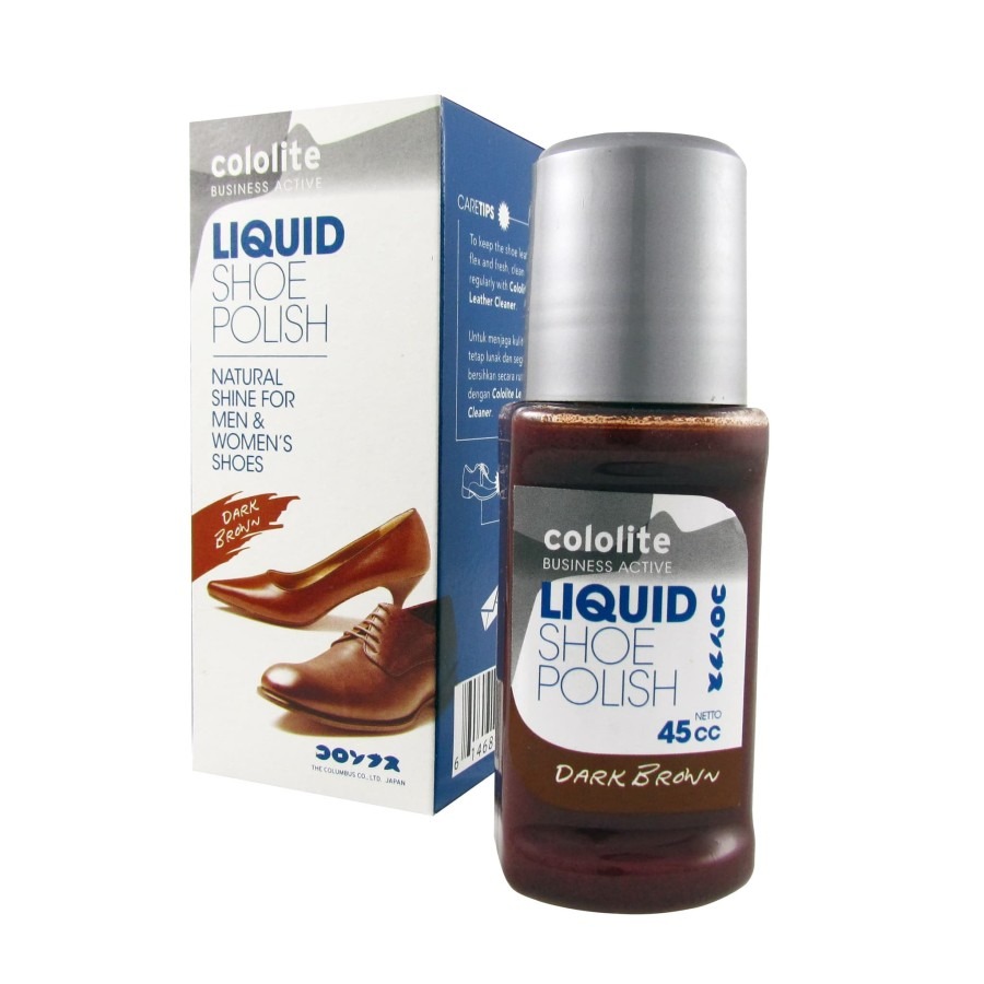 Semir Sepatu Cair 45ml Liquid Shoe Polish Premium Cololite 1201-0001