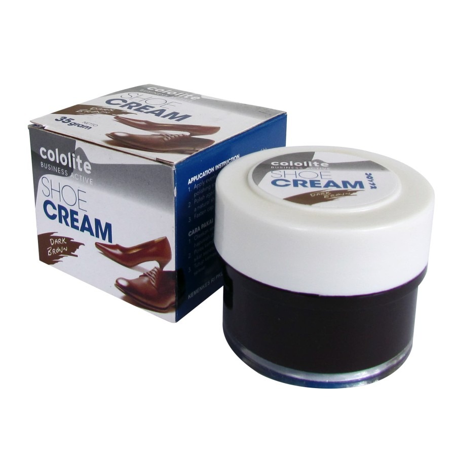 Shoe Cream Semir Sepatu Perawatan Sepatu kulit Krim 35gr Cololite 0009
