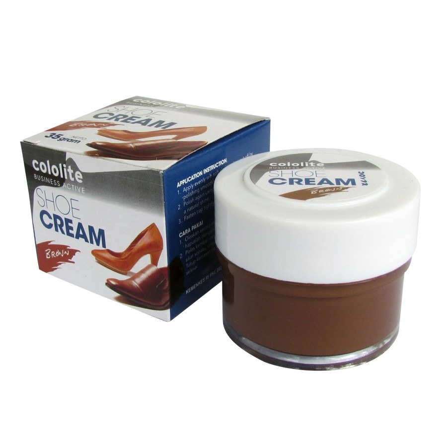 Shoe Cream Semir Sepatu Perawatan Sepatu kulit Krim 35gr Cololite 0009