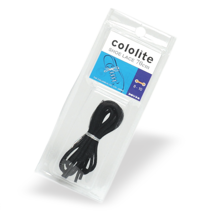Tali Sepatu Hitam Shoe Lace 70cm PREMIUM SHOE CARE Cololite 0014
