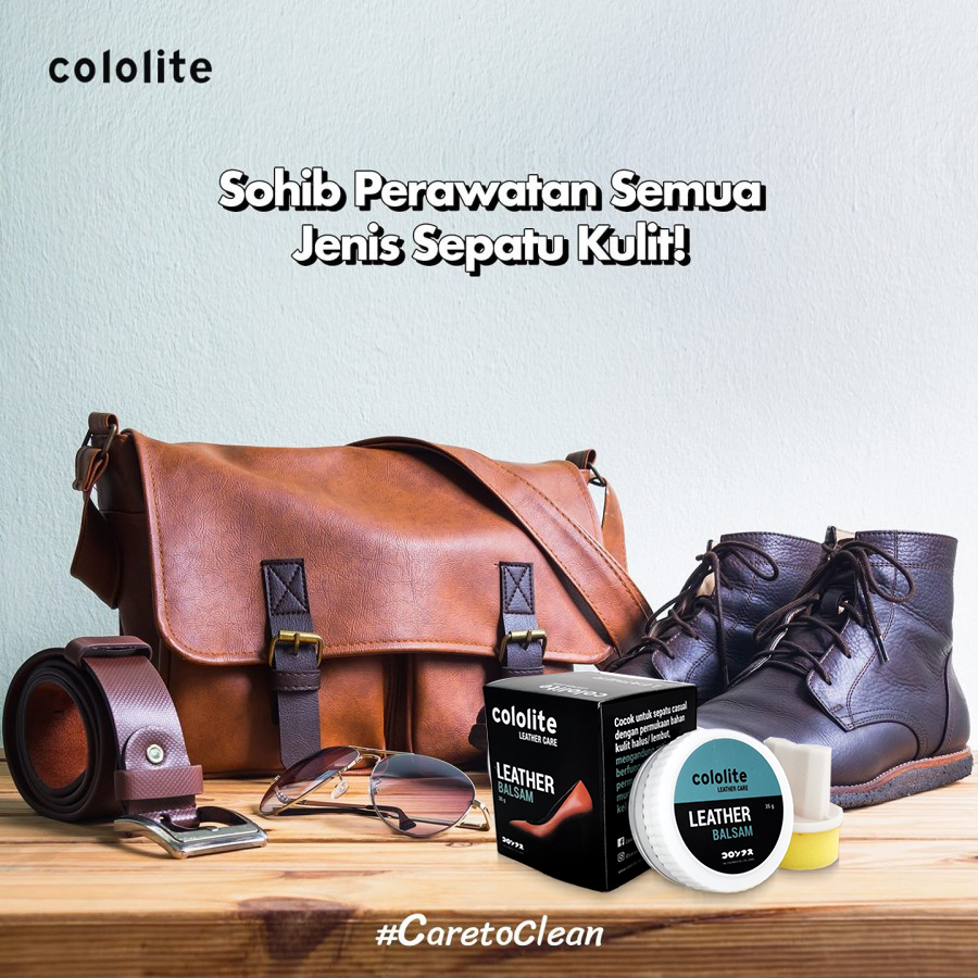 Leather Balsam 35gr Perawatan Sepatu Kulit Casual Cololite 0002