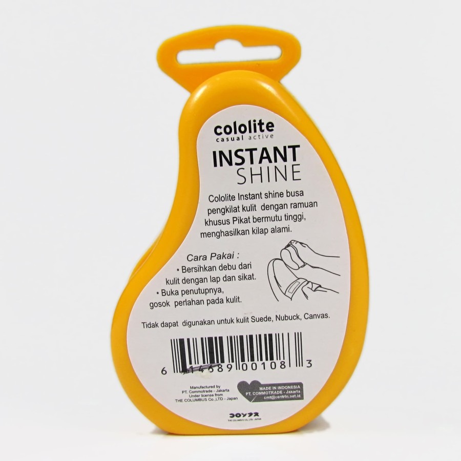 Instant Shine Leather Care Pengkilat Sepatu Kulit Cololite 0006