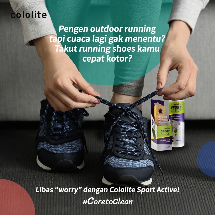 Cololite Sport Active Perawatan Pembersih Sepatu Olahraga cololite 001