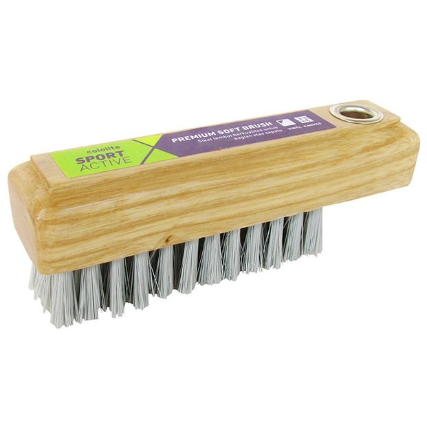 Sikat Sepatu kayu Premium Soft Shoe Brush sikat upper Cololite 0002