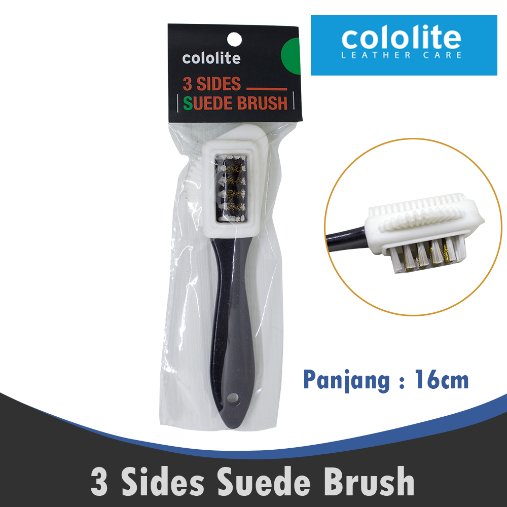 SIKAT SEPATU SUEDE SIKAT NUBUCK Shoe Suede Brush COLOLITE 0001