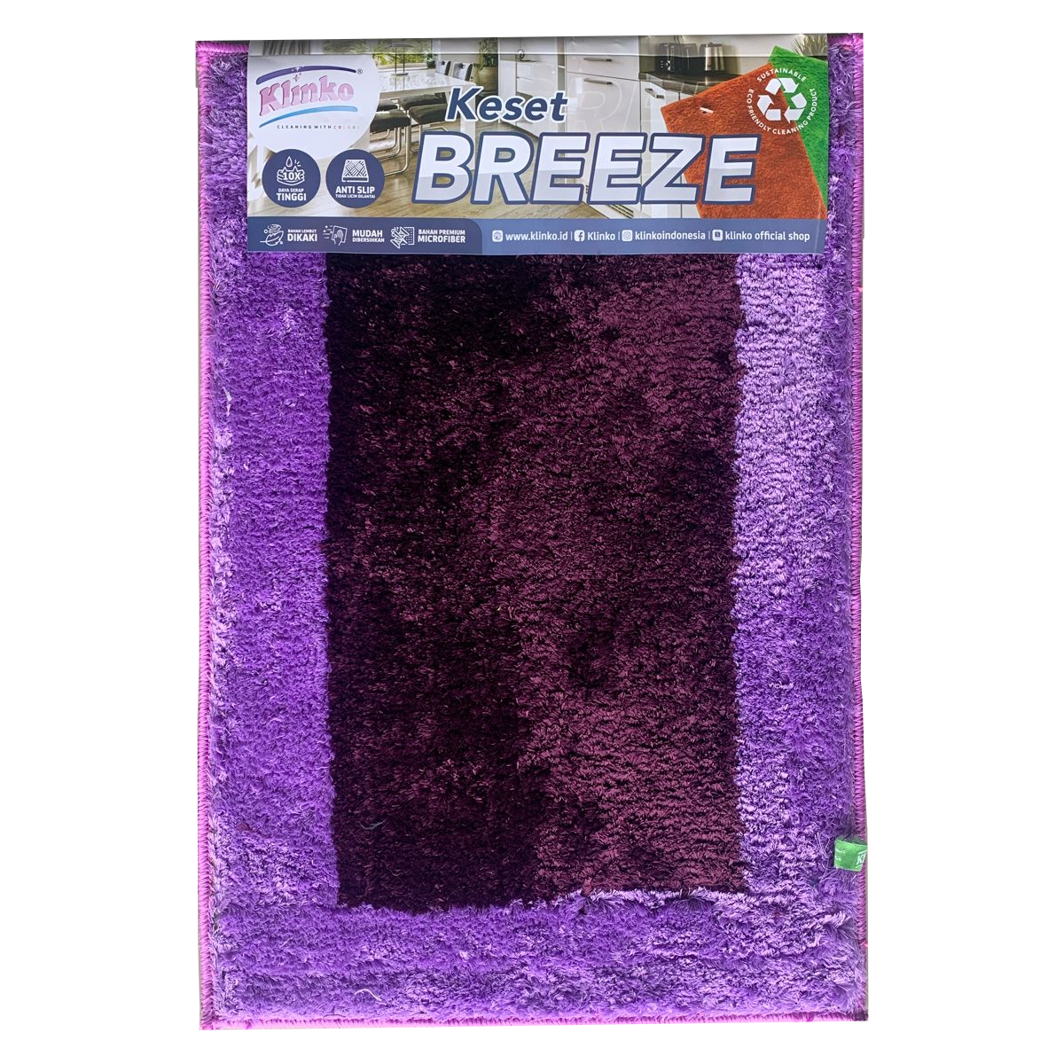 Keset Kaki Kamar Tidur Breeze Anti Selip Keset Pintu Keset rumah Klinko