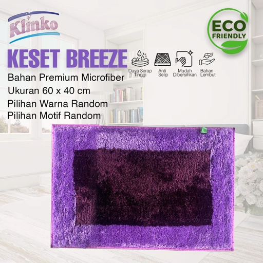 Keset Kaki Kamar Tidur Breeze Anti Selip Keset Pintu Keset rumah Klinko