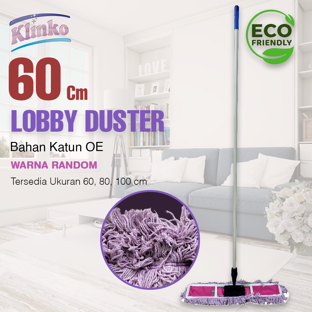 Lobi Mop Lobby Duster OE Color Pel Lantai Kantor 60cm klinko