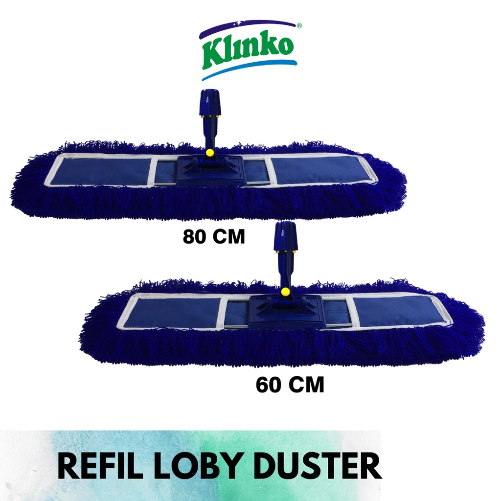 Lobi Mop Lobby Duster Acrylic Pel Lantai Kantor 100cm klinko