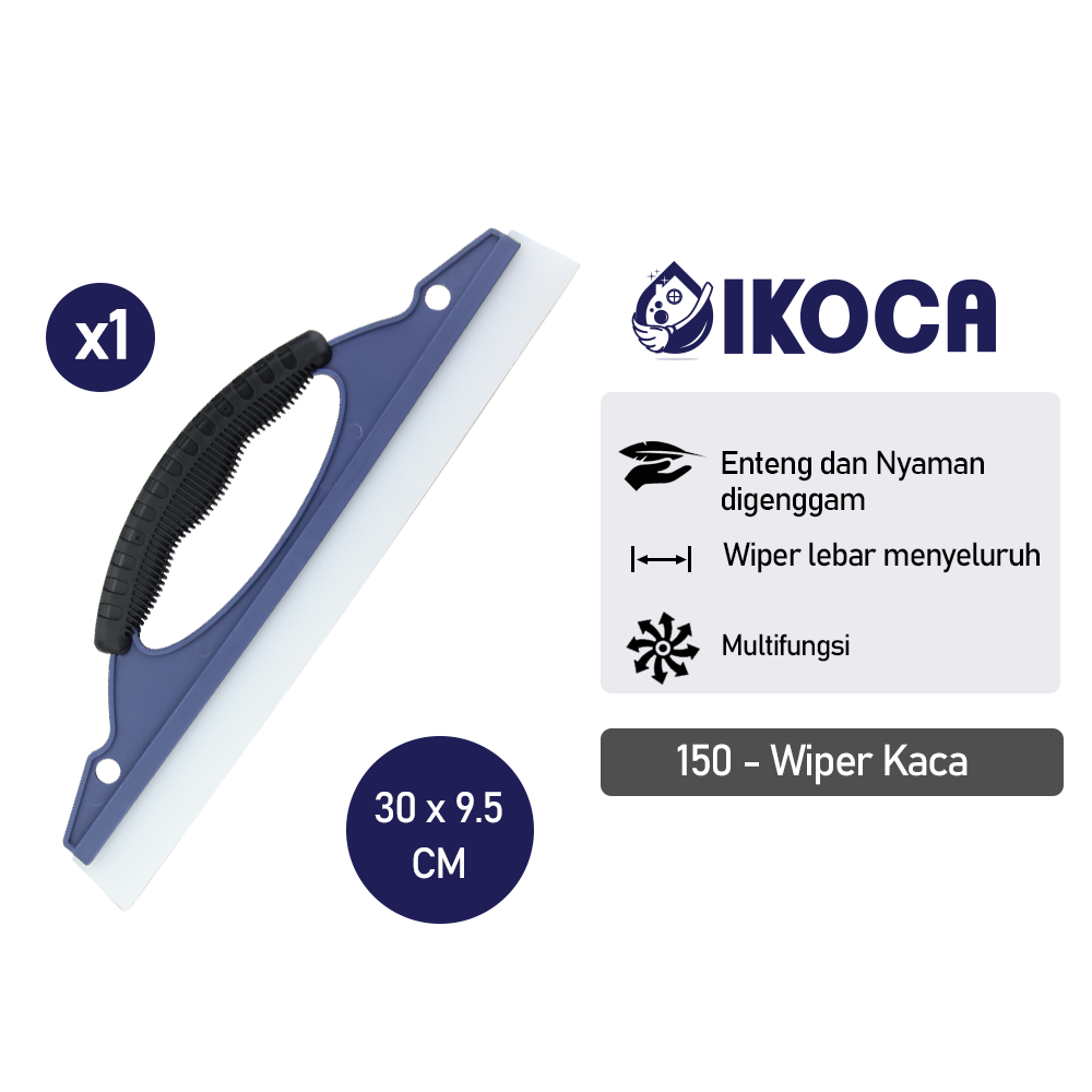 Wiper Alat pel pembersih kaca karet wiper jendela serbaguna IKO-150 IKOCA