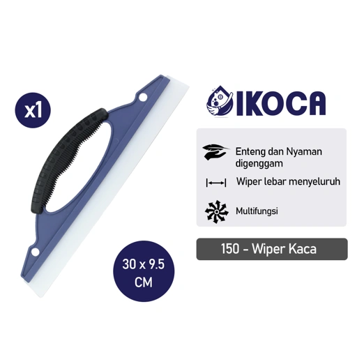 Wiper Alat pel pembersih kaca karet wiper jendela serbaguna IKO-150 IKOCA
