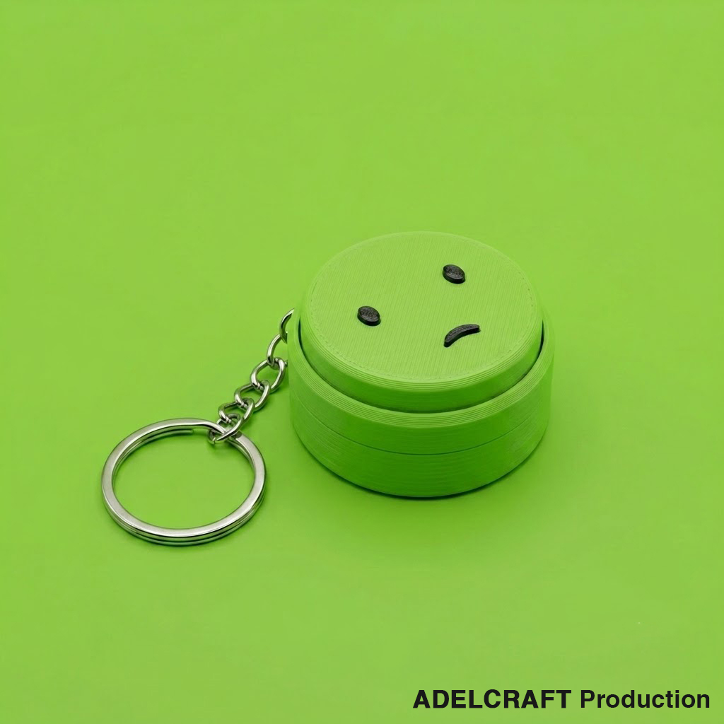 Ktmstore - Smiski Clicker Fidget Gantungan Kunci Mechanical Keyboard 3D ASMR PETG