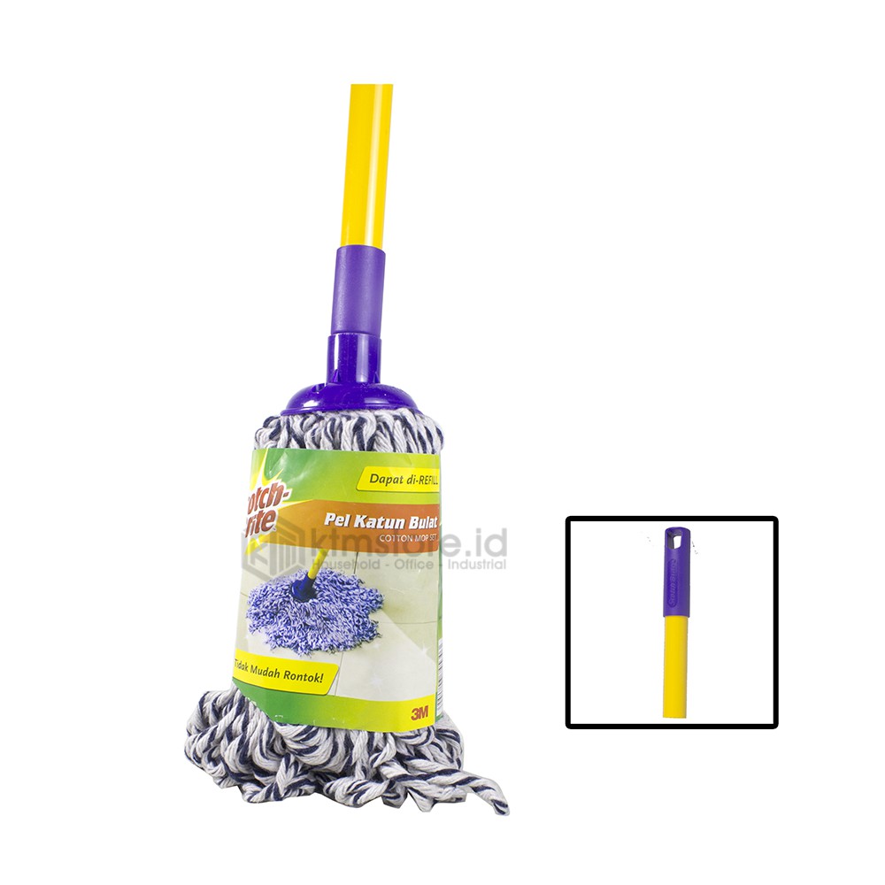 3M Scotch Brite Pel Katun Bulat Set ID-70