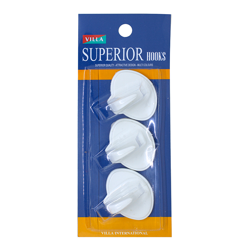 Villa Superior Prima Hook 1004 Gantungan baju Kail Tempel 2201-1004