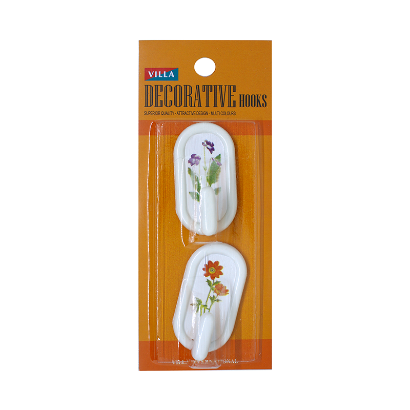 Villa Orchid Hook 1005 Anggrek Gantungan baju Kail Tempel 2201-1005