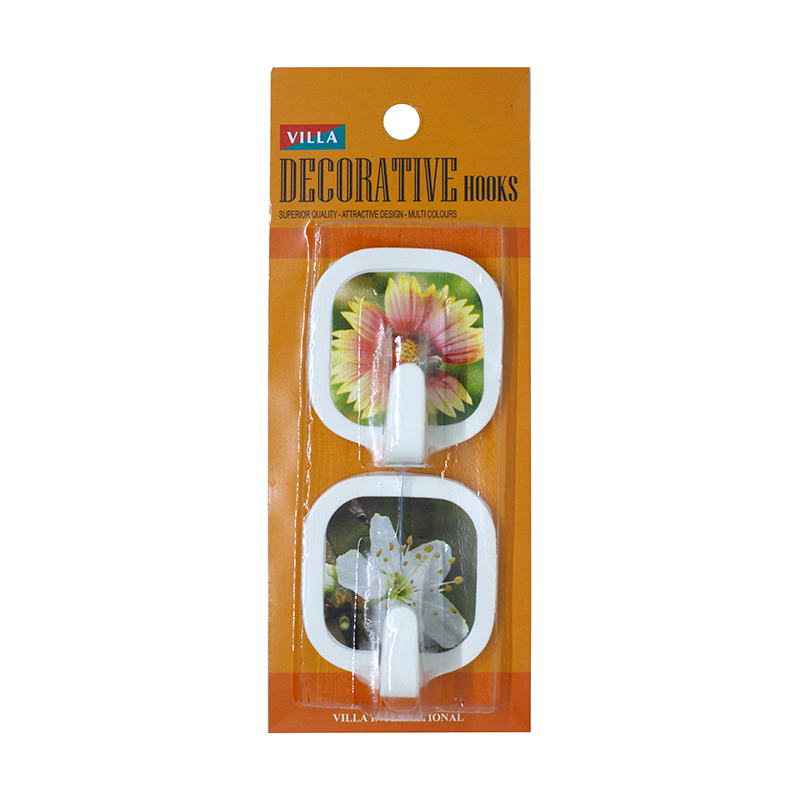 Villa Sunflower Hook 1007 Bunga Gantungan baju Kail Tempel 2201-1007