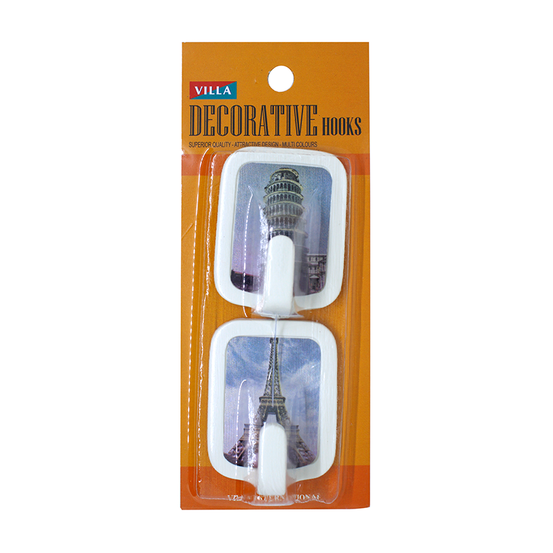 Villa Deco Hook 1008 Bunga Gantungan baju Kail Tempel 2201-1008
