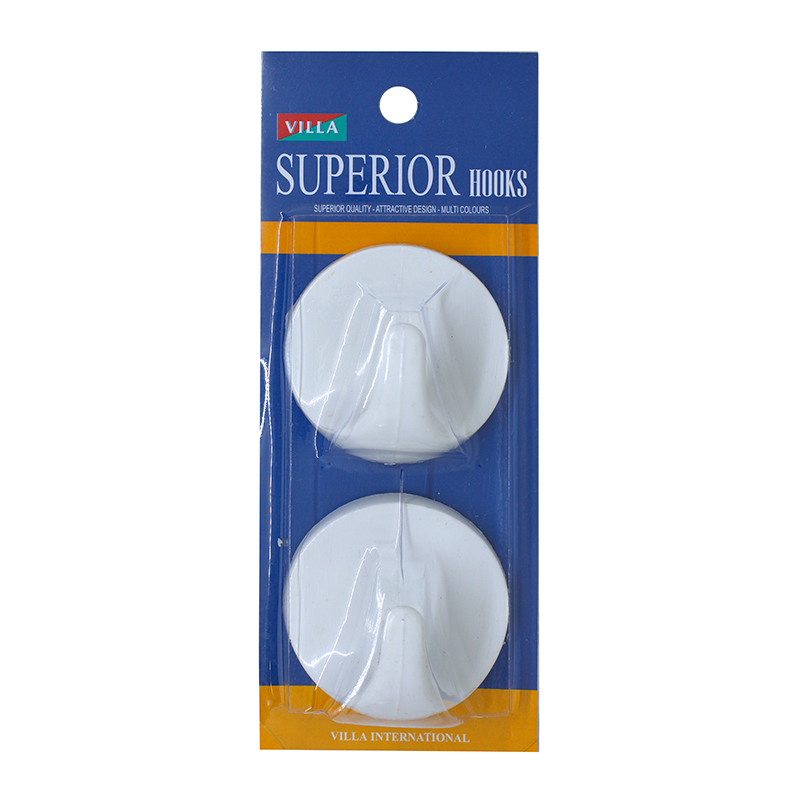 Villa Superior Round Large Hook 1012 Gantungan baju Tempel 2201-1012