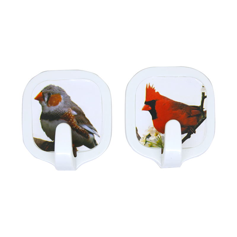 Villa Bird Hook Medium 1013 Bunga Gantungan baju Kail Tempel 2201-1013