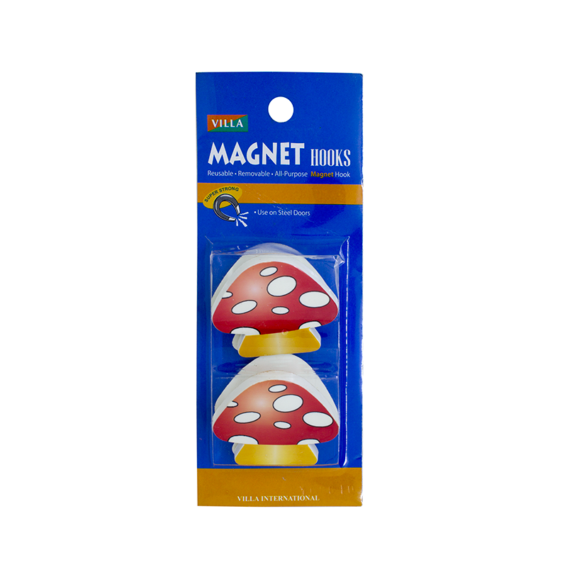 Klip Jepitan Magnet Kulkas 2 pc Tempelan Kulkas magnet hook villa 1027