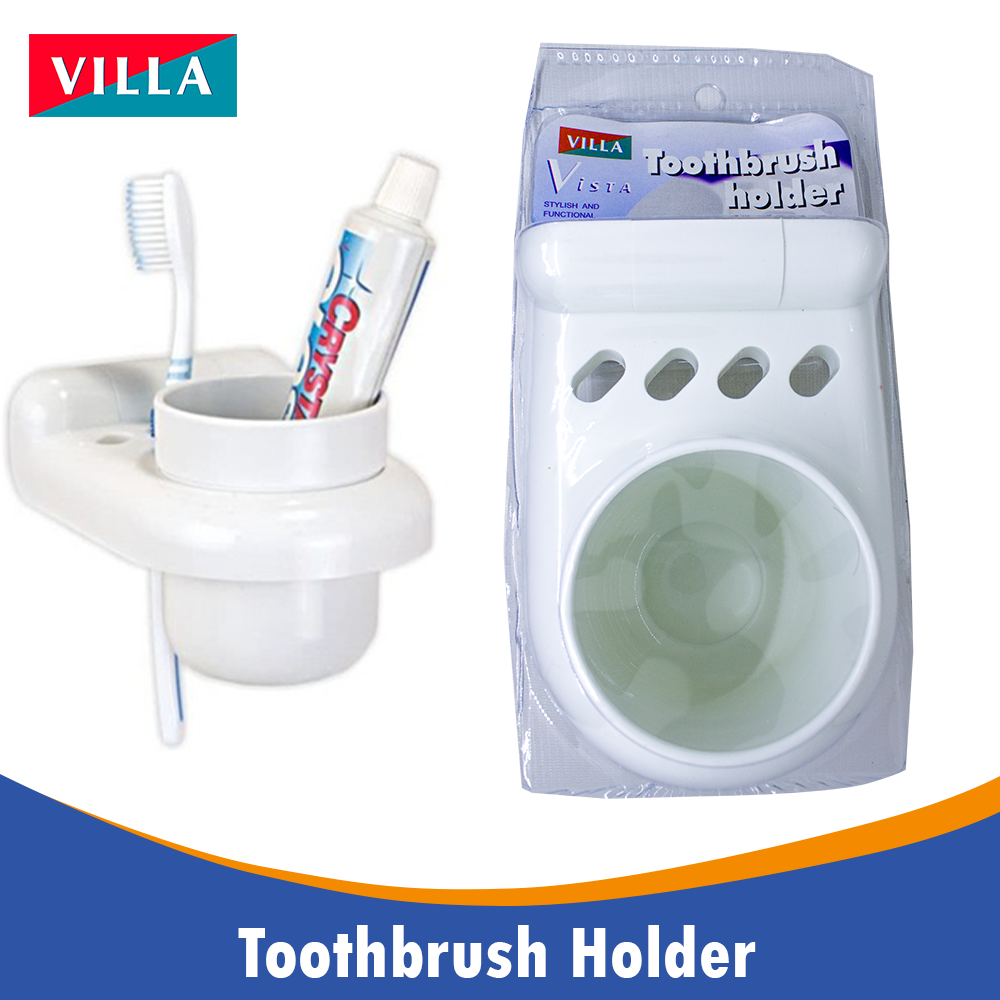 Rak Sikat Gigi Odol Gelas Kamar Mandi Toothbrush Holder Villa 5116