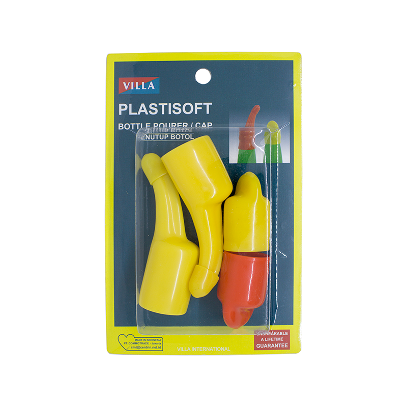 Plastisoft Penutup Botol 4 pcs Bottle Pourer Cap Villa 6280