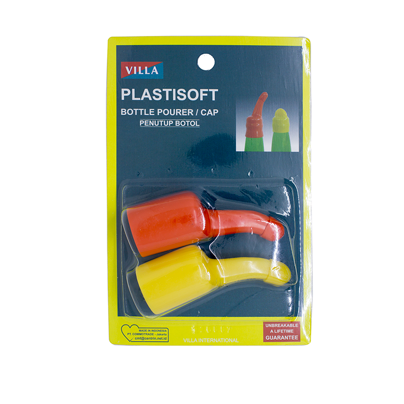 Plastisoft Penutup Botol 2 pcs Bottle Pourer Cap Villa 6284
