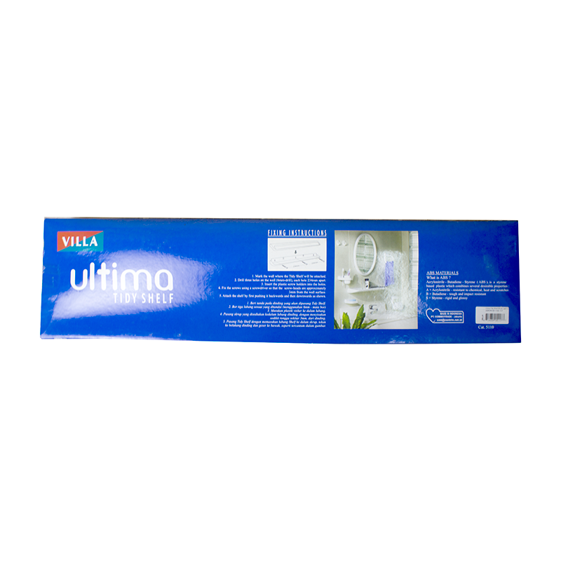 Villa Ultima Rak Kamar Mandi tempat sabun 55 cm Bath Tidy Shelf 5110