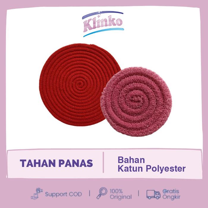 Placemat Alas Piring Tatakan Gelas Anti Panas Insulation Pad Klinko