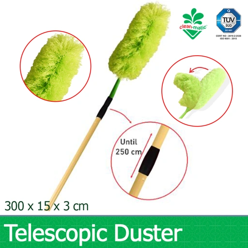 Aluminium Ceiling Duster Kemoceng Gagang Panjang  180011 CLEANMATIC