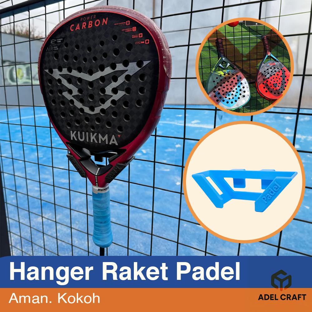 Ktmstore - Gantungan Raket Padel Lapangan Hook Holder Padel Racket Hanger Portable Fence Court