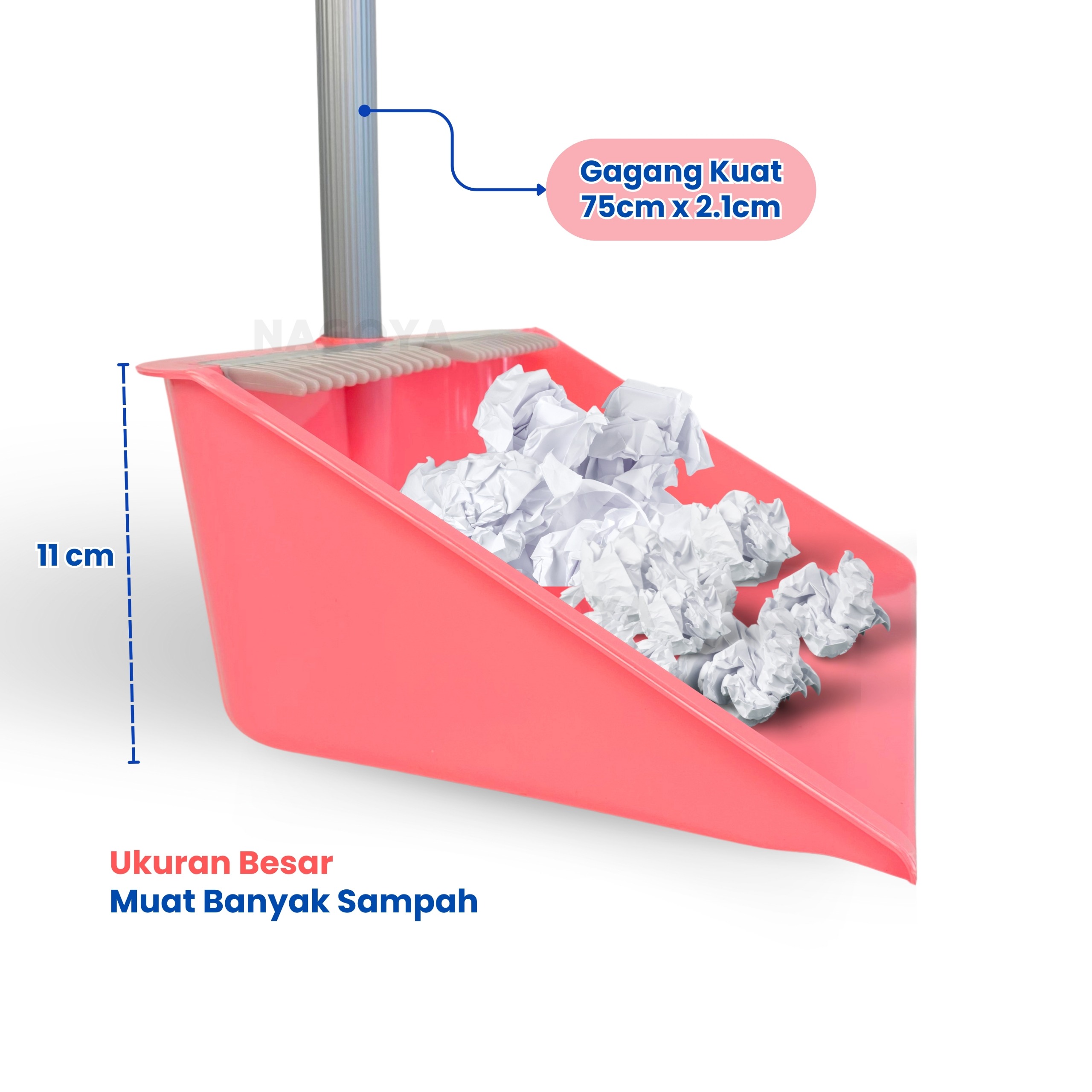 Pengki sisir Pengki rumah Serokan Sampah Dustpan Nagoya 508