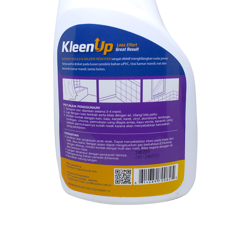 Cairan Pembersih Lantai Dan Lumut Kleen Up Mould & Mildew Remover