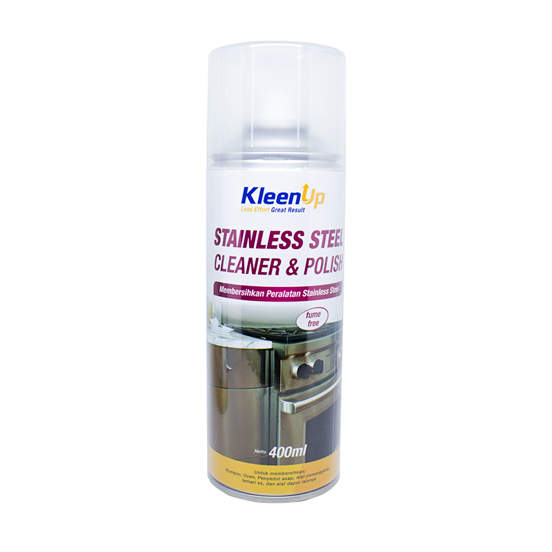 Kleen Up Stainless Steel cleaner & polish Spray Pembersih dapur kompor