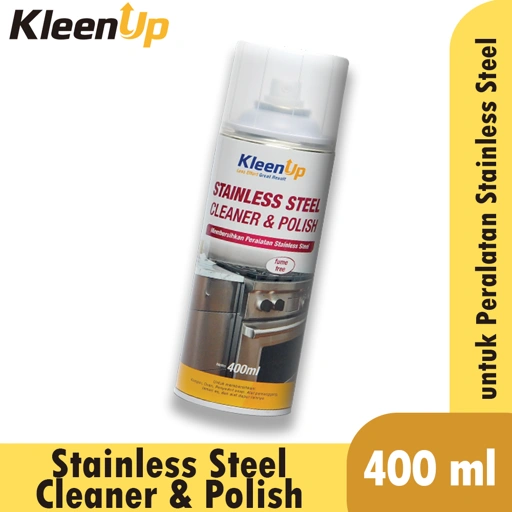 Kleen Up Stainless Steel cleaner & polish Spray Pembersih dapur kompor