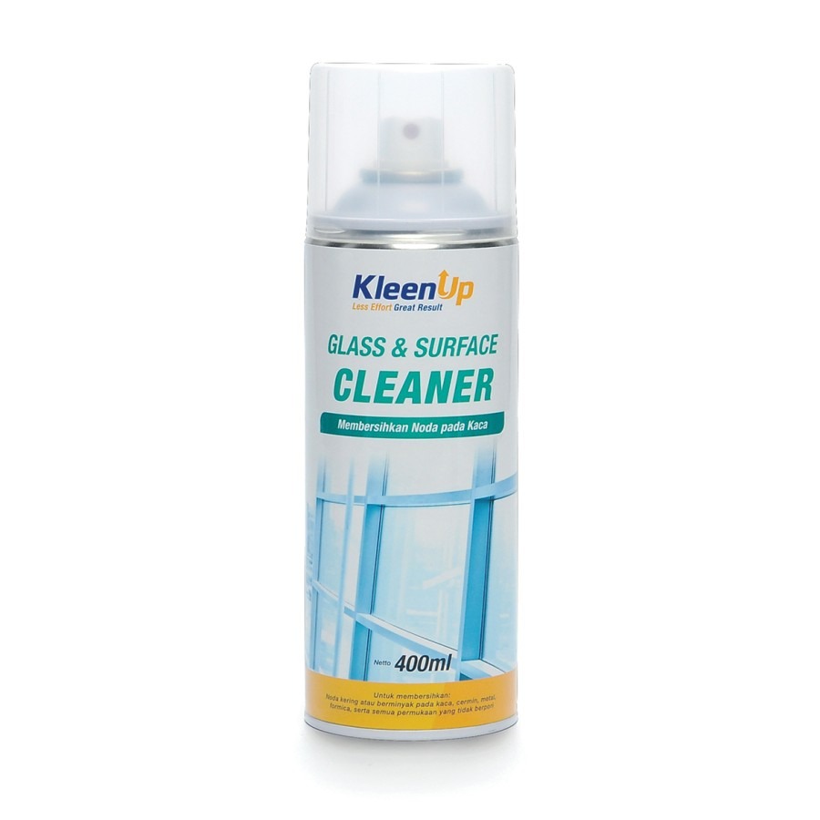 Kleen Up Glass & Surface Cleaner Spray Pembersih noda Kaca Jendela