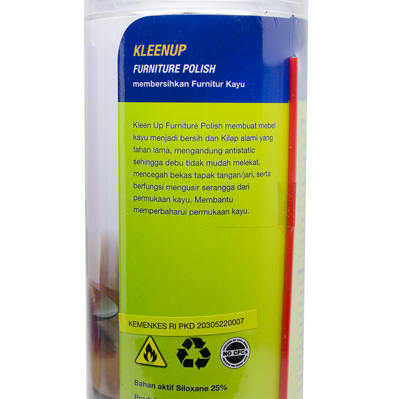 Kleen Up Furniture polish Spray Pembersih furnitur kayu perabot rumah