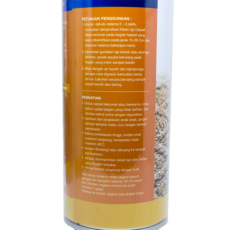 Kleen Up Carpet stain remover Spray Pembersih noda karpet lantai