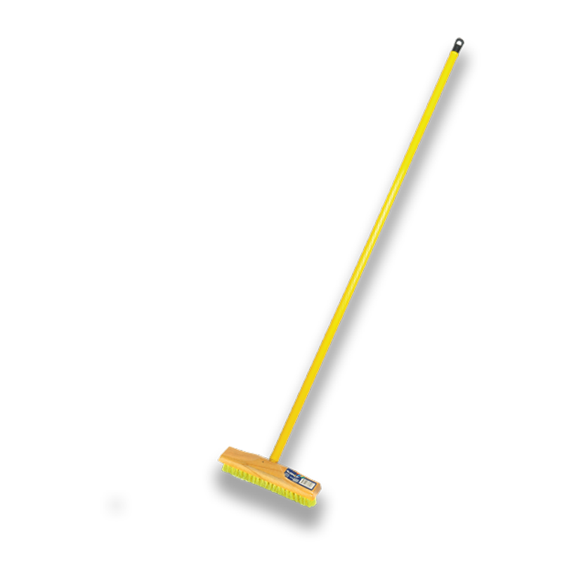 Kleen up Sikat Kayu lantai wc panjang gagang 715 Floor Scrubbing Brush